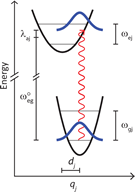 Nonlinear Spectroscopic Theory of Displaced Harmonic Oscillators with Differing Curvatures: A Correlation Function Approach